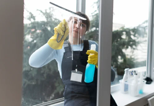 Nettoyage de vitres intérieures et extérieures à Vérines